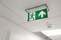 Emergency exit in office Royalty Free Stock Photo