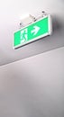 Emergency exit in the office Royalty Free Stock Photo