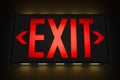 Emergency Exit Sign