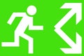 Emergency exit sign