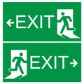 emergency exit sign