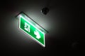 Emergency Exit Signs Royalty Free Stock Photo