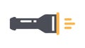Emergency Flashlight Icon, Safety and Nighttime Navigation, vector design Generative AI Royalty Free Stock Photo