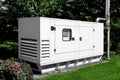 Emergency generator for uninterruptible power supply. Royalty Free Stock Photo