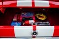 Emergency kit in mustang Royalty Free Stock Photo