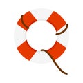 Emergency Lifesaver Buoy Illustrationf