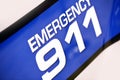 Emergency 911 Police Royalty Free Stock Photo