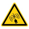 Emergency Position Indicating Radiobeacon Symbol Sign, Vector Illustration, Isolate On White Background Label. EPS10 Royalty Free Stock Photo