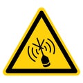 Emergency Position Indicating Radiobeacon Symbol Sign, Vector Illustration, Isolate On White Background Label. EPS10