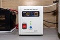 Emergency power supply with a 12V 65Ah battery providing uninterrupted pure sinusoidal alternating voltage of 230 Volt.