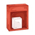 Emergency box Royalty Free Stock Photo