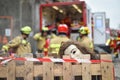 Emergency rescue team in action during NATO Vigorous Warrior 19 exercise