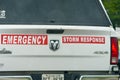 Emergency Response vehicle in Wilson, NC