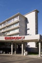 Emergency Room Entrance at a Hospital Royalty Free Stock Photo