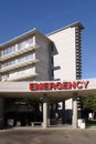 Emergency Room Entrance at a Hospital Royalty Free Stock Photo