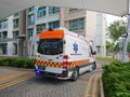 Emergency service Singapore Ambulance Van