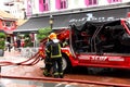 Emergency service Singapore Fire truck
