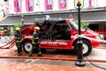 Emergency service Singapore Fire truck