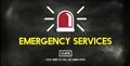 Emergency Services Accidental Crisis Critical Risk Concept Royalty Free Stock Photo