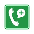 emergency signal of emergency call