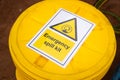 Emergency spill kit containment box - Safety equipment. Royalty Free Stock Photo