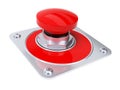 Emergency stop button Royalty Free Stock Photo