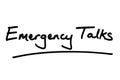 Emergency Talks