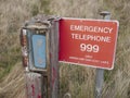 Emergency Telephone Used To Call The Coastguard