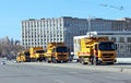 Emergency vehicles of municipal services in Moscow