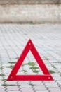 Emergency warning triangle