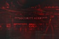 Emergent security alert on computer