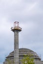 Emerging Minaret: Construction of a Mosque in Progress