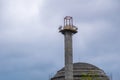Emerging Minaret: Construction of a Mosque in Progress