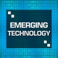 Emerging Technology Binary Background