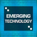 Emerging Technology Binary Background
