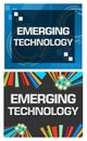 Emerging Technology Dark Background