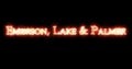 Emerson, Lake & Palmer written with fire. Loop