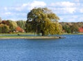 Emerson Park during fall season on Owasco Lake