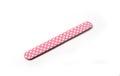 Emery board nail file Royalty Free Stock Photo