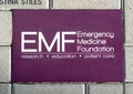 EMF brick, EMF Plaza, National ACEP Headquarters, Dallas, Texas