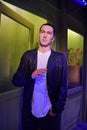 Eminem wax statue at Hollywood Wax Museum in Branson, Missouri