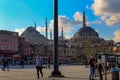 Eminonu Square Suleymaniye Mosque Istanbul, Turkey