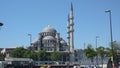 EminÃÂ¶nÃÂ¼ new mosque, like an indestructible monument Royalty Free Stock Photo