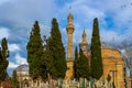 Emir Sultan Mosque, Bursa, Turkey Royalty Free Stock Photo