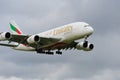 Emirates Airbus A380 Royalty Free Stock Photo