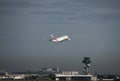 Emirates A380 Airbus departs Kingsford-Smith airport. Sydney