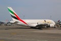 Emirates Airline Airbus A380 at JFK Airport in New York