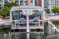 Emirates airline cable car, London, England. Royalty Free Stock Photo