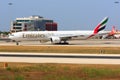 Emirates Boeing 777 on Malta