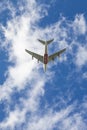 Emirates Jet aeroplane in flight